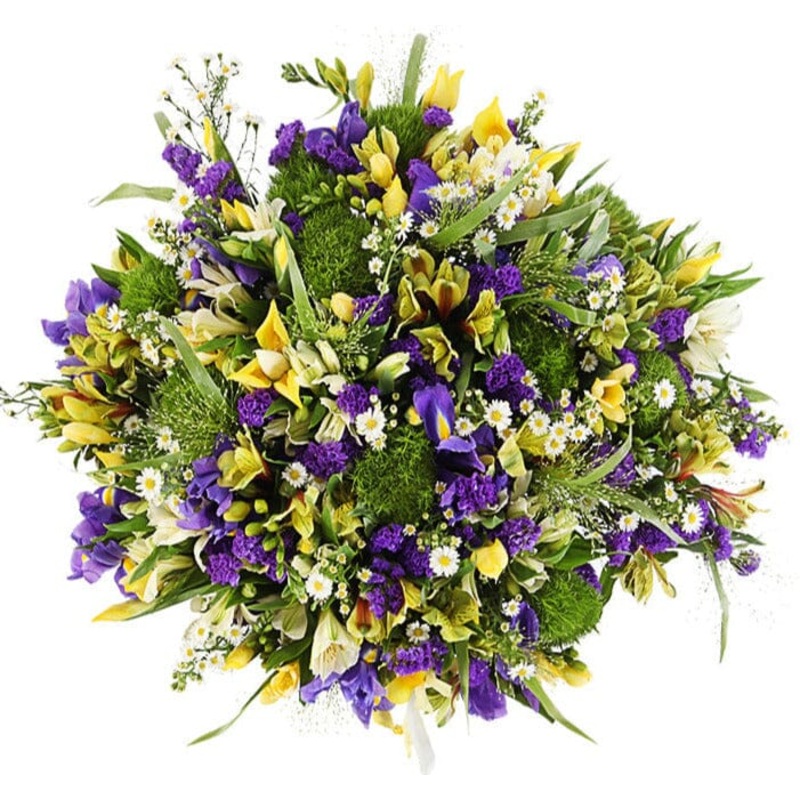 Spring Garden Glow Bouquet-Small (20 stems) & Regular (25 stems) & Medium (30 stems) & Large (35 stems) & Extra Large (40 stems) & Luxury (50 stems) & Glamour (60 stems) & Exclusive Glamour (70 stems) & Premium (80 stems) & Premium Extra (90 stems) & Delu