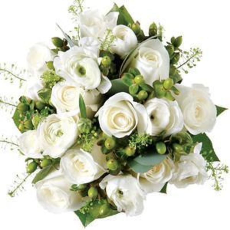 White Lady Bouquet-Small (20 stems) & Regular (25 stems) & Large (35 stems) & Extra Large (45 stems) & Luxury (55 stems) & Glamour (65 stems) & Exclusive Glamour (75 stems) & Premium (85 stems) & Posh (100 stems)