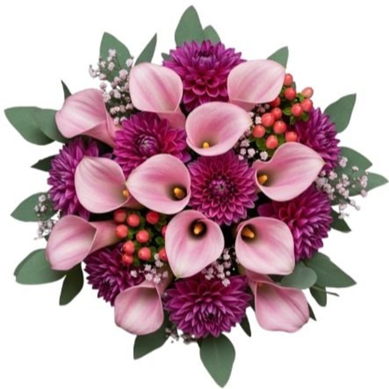 Blush Harmony Floral Bouquet-Small (20 stems) & Regular (25 stems) & Medium (30 stems) & Large (35 stems) & Extra Large (40 stems) & Luxury (50 stems) & Glamour (65 stems) & Exclusive Glamour (80 stems) & Premium (100 stems) & Premium Extra (120 stems)-Li