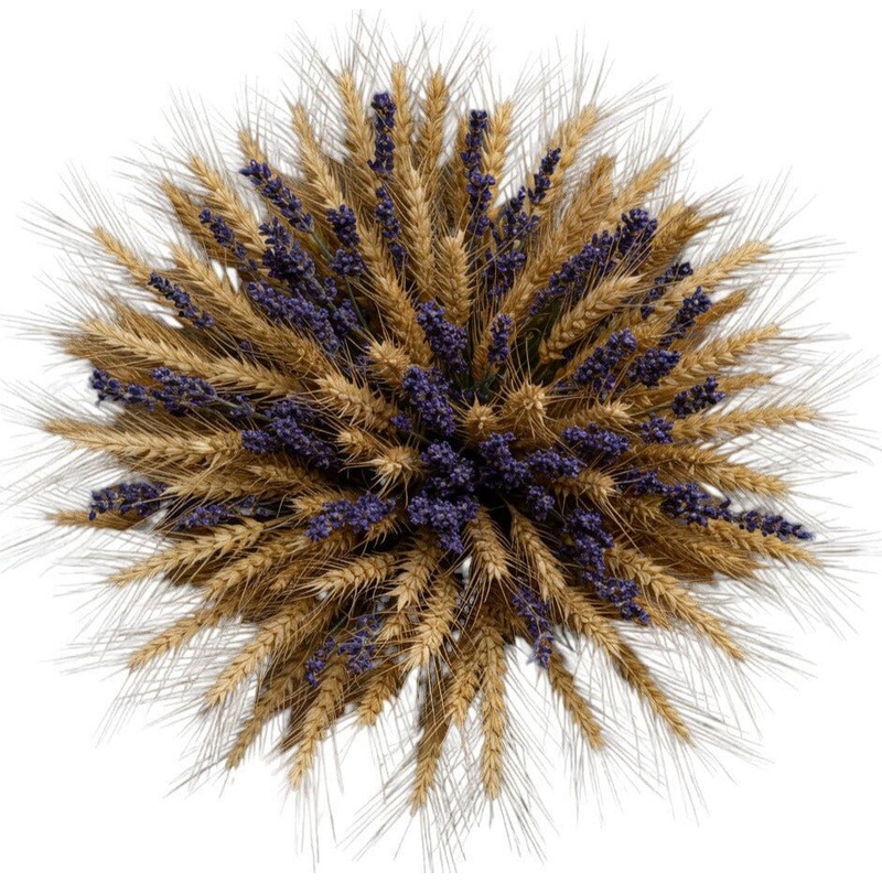 Cute Lavender and Weath Bouquet