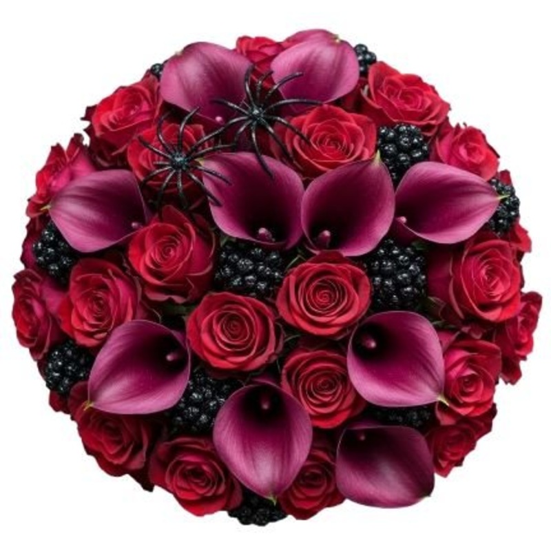 Dark Romance in Bloom Bouquet-Extra Small (15 stems) & Small (20 stems) & Medium (25 stems) & Regular (30 stems) & Large (40 stems) & Extra Large (50 stems) & Luxury (60 stems) & Glamour (70 stems) & Exclusive Glamour (80 stems) & Premium (90 stems) & Pre
