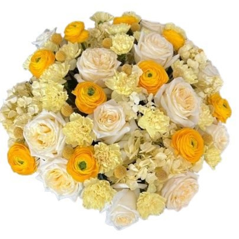 Yellow and Cream Fabulous Bouquet