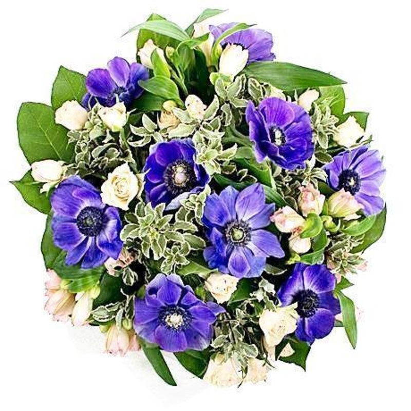 Cobalt Bouquet-Extra Small (15 stems) & Small (25 stems) & Regular (35 stems) & Large (45 stems) & Extra Large (55 stems) & Luxury (65 stems) & Glamour (75 stems) & Exclusive Glamour (85 stems) & Posh (100 stems)