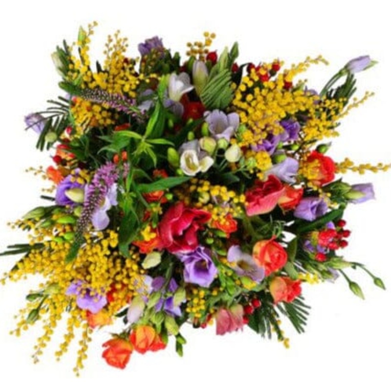 Colorful Spring Bouquet-Medium (30 stems) & Regular ( 40 stems) & Large (50 stems) & Extra Large (60 stems) & Luxury (80 stems) & Glamour (100 stems) & Exclusive Glamour (120 stems) & Premium (140 stems) & Posh (160 stems)