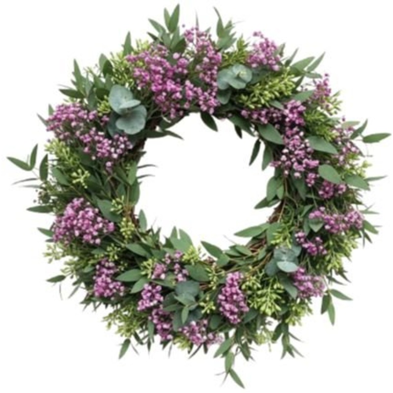 Pretty Wreath Gypsophila and Greenery