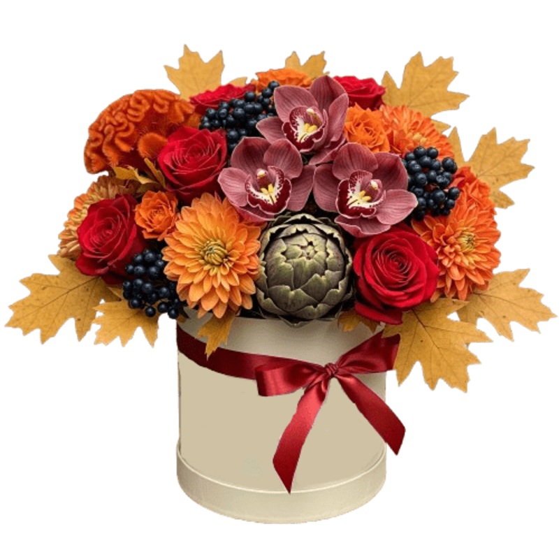 Rafined Exotic Halloween Box-Small (20 stems) & Large (25 stems) & Luxury (30 stems) & Glamour (40 stems) & Exclusive Glamour (50 stems) & Premium (60 stems) & Premium Extra (80 stems) & Posh (100 stems)