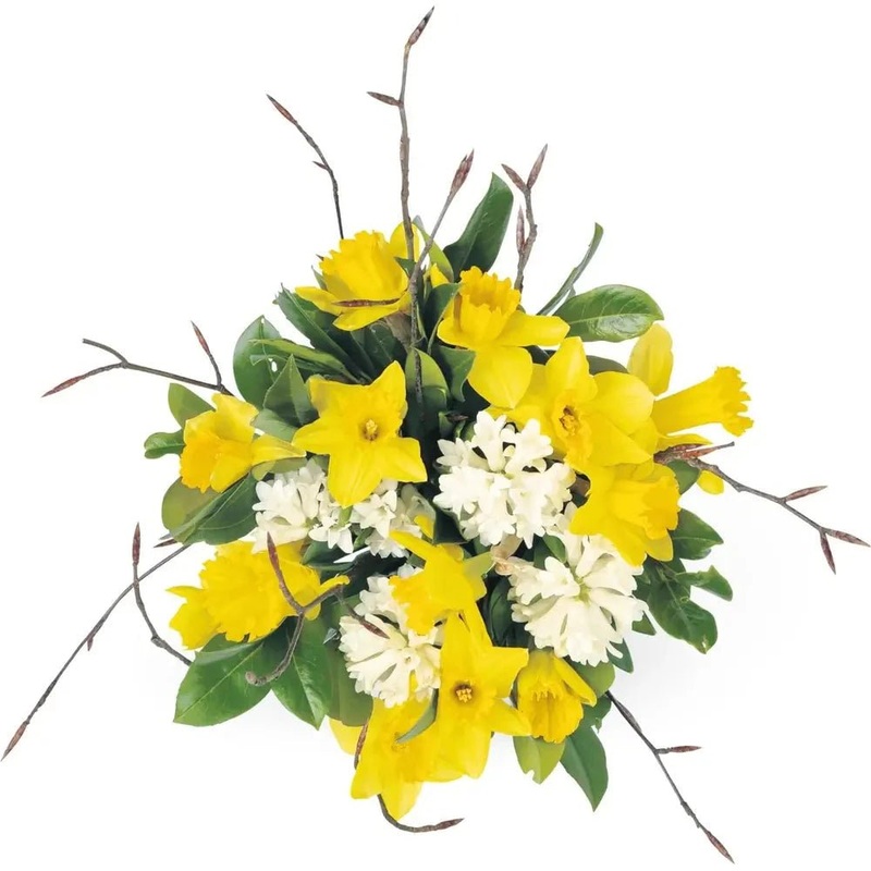 Bouquet of Daffodils and Hyacinth