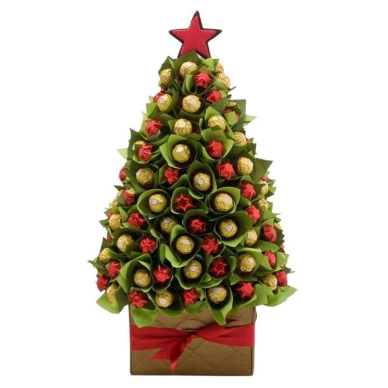 Green Chocolate Christmas Tree