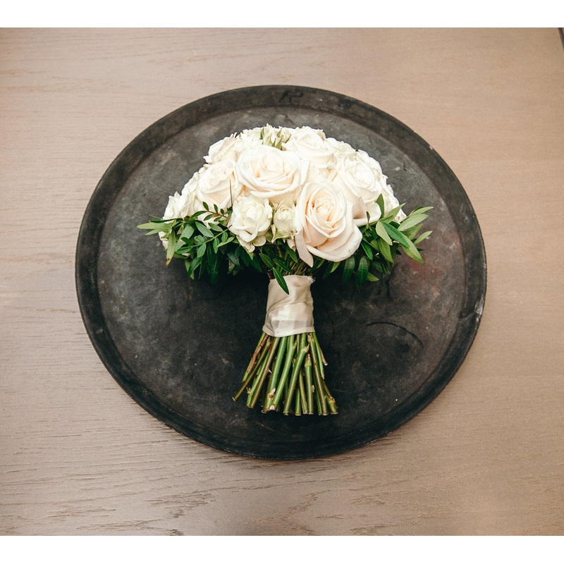 Light bridal bouquet