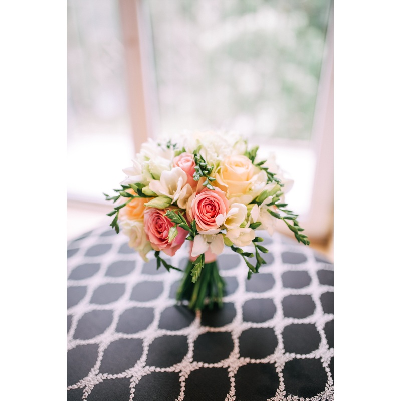 Mystery bridal bouquet