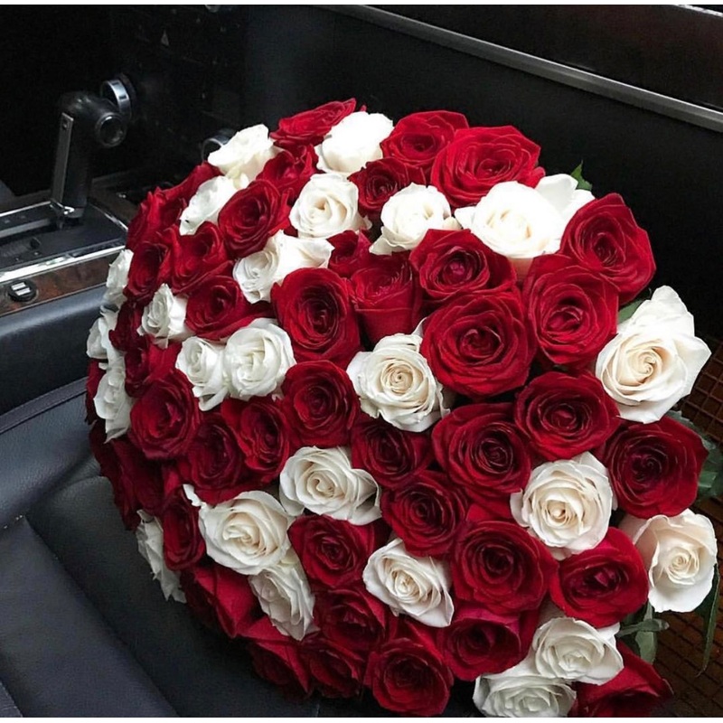 Mix of 100 roses
