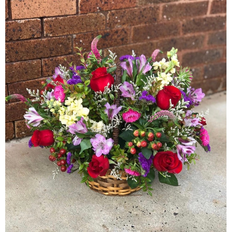 Beautiful love basket