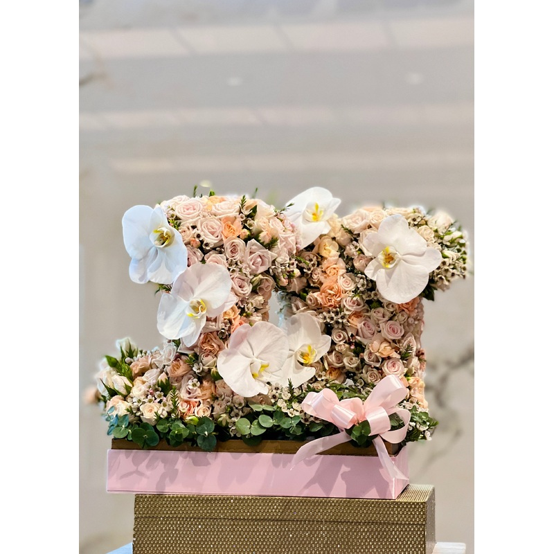Flower Letter Arrangement | Custom
