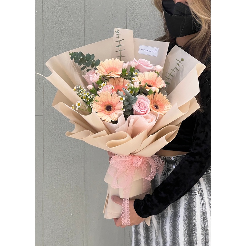 Isabella Pastel Bouquet | Flower Bouquet
