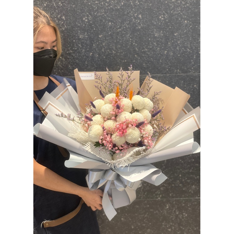 Joyful Ping Pongs | Hand Bouquet