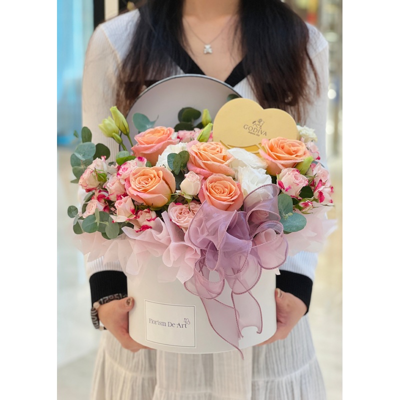 Kylie Chocolate Flower Box | Flower Box