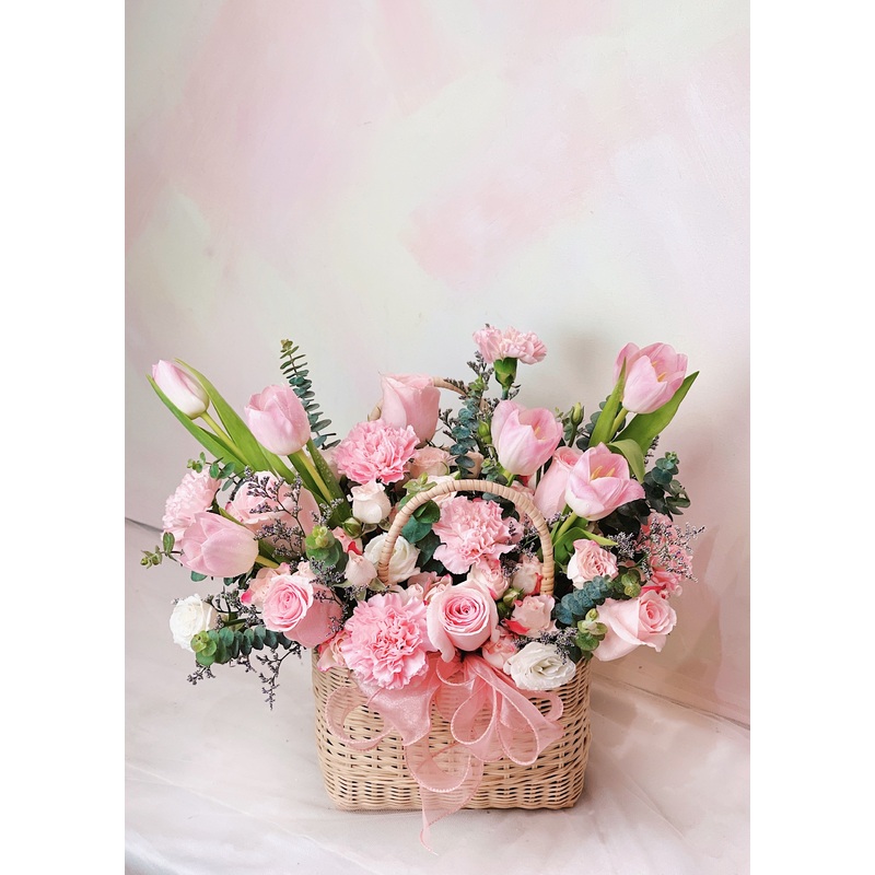 Blissful Blooms Basket  | DESIGNER SERIES