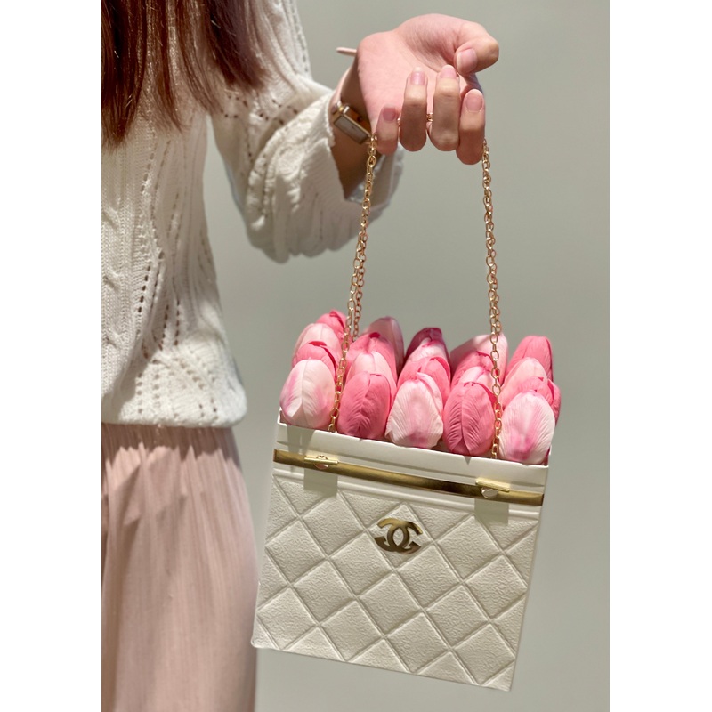Channel Bag of Tulips (Soap Tulips)