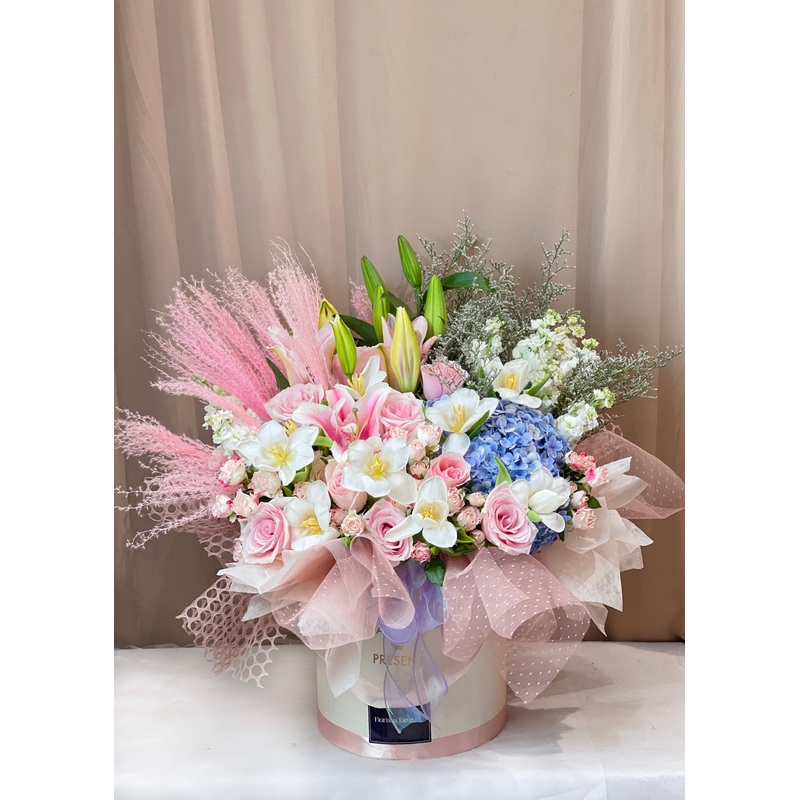 Hanbok Elegance Flower Box | Flower Box