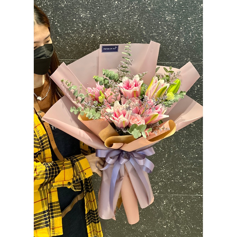 Rose Lil-y Bloom | Flower Bouquet