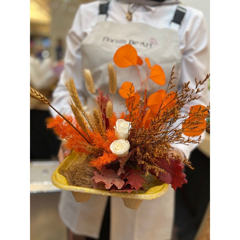 Sustainable flowers arrangements