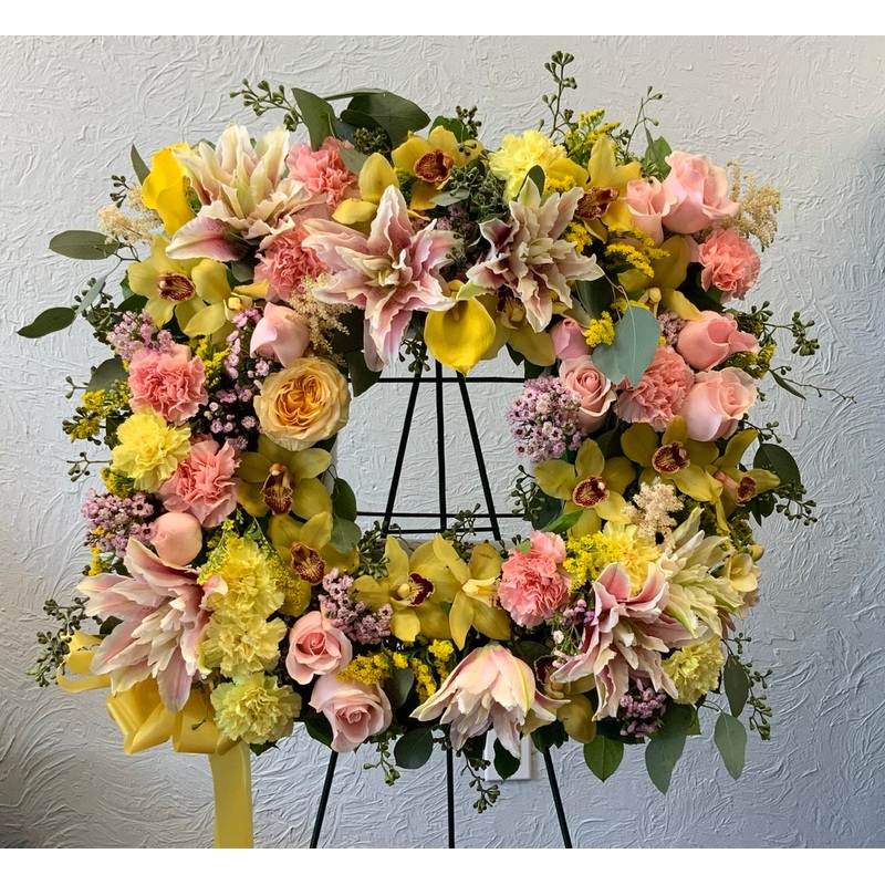 Sympathy Photo Frame-Gold & Platinum