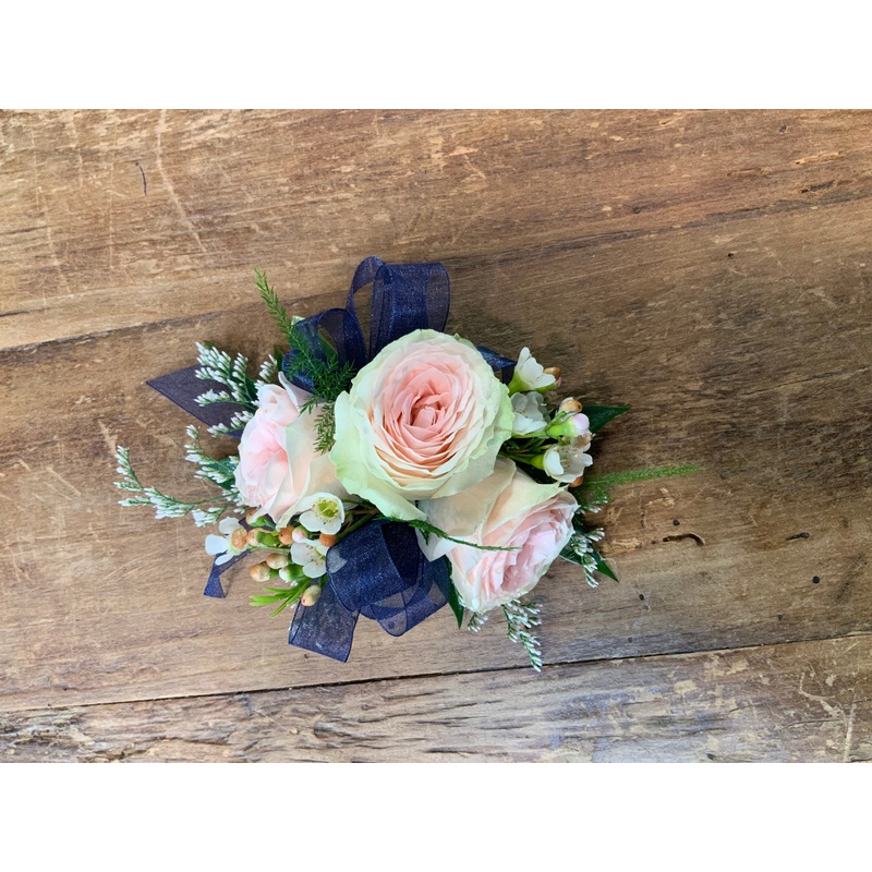 Wristlet Corsage Blush