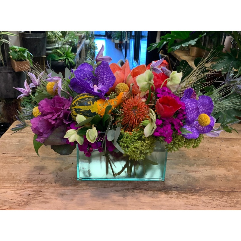 Jazzy lush centerpiece