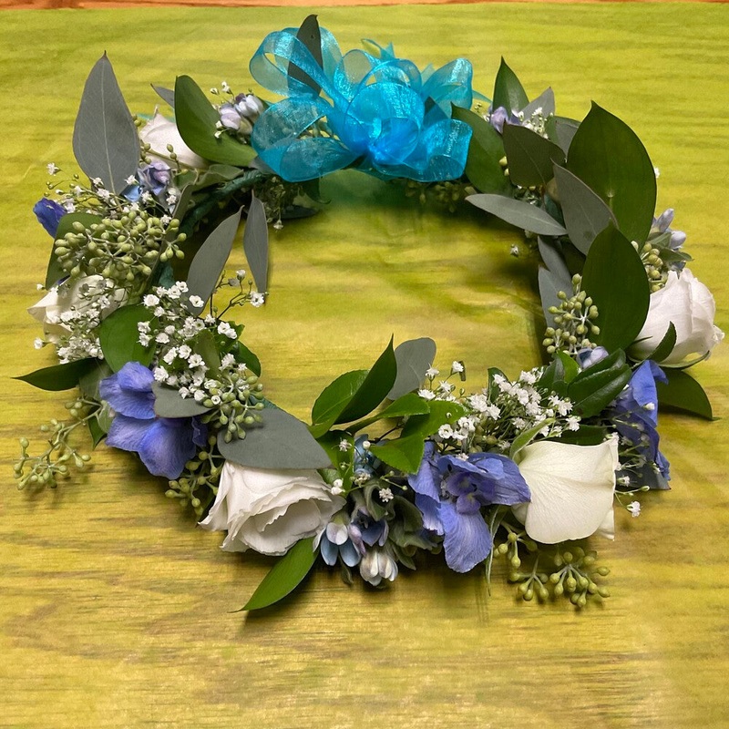 Meadow Majesty Floral Head Crown