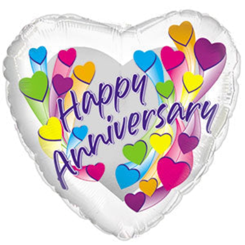 Mylar Balloon – Happy Anniversary