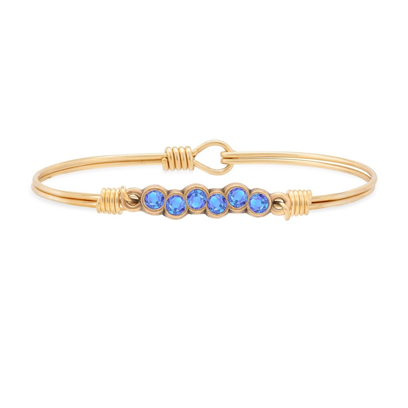 September Starlight Bangle Bracelet