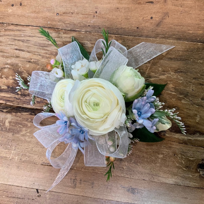 Spray Rose and Delphinium