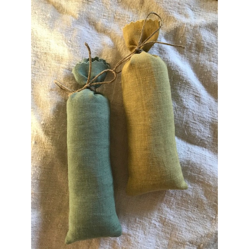 A Pair of Cotton Lavender Bags
