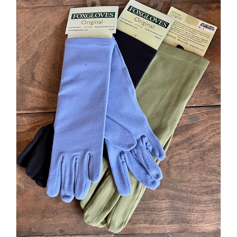 Fox Gloves-Small & Medium & Large-Black & Green & Blue