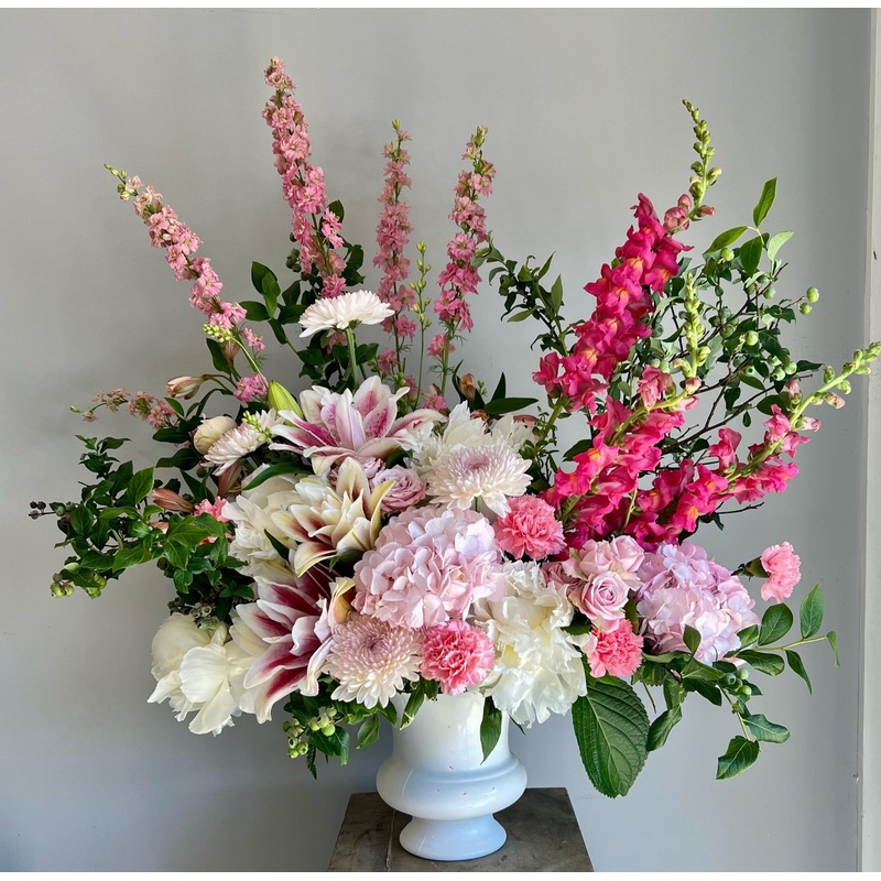 Pedestal Arrangements – Soft Pastels