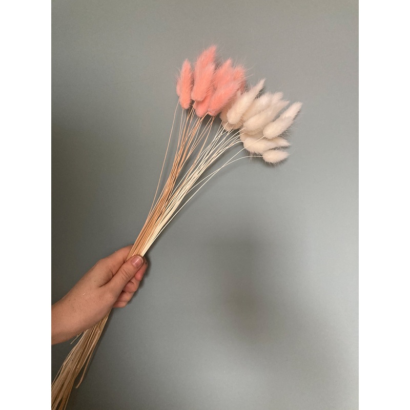 Bunny tails – mixed pink & white