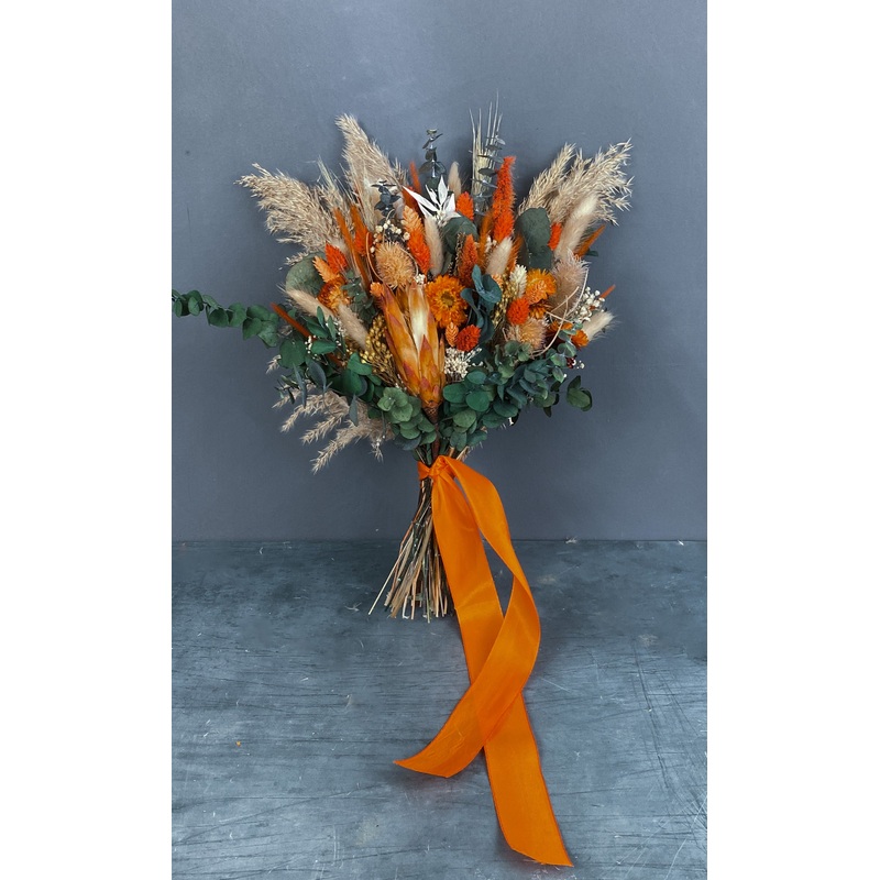 Mara dried bridal bouquet-Posy & Standard & Luxe