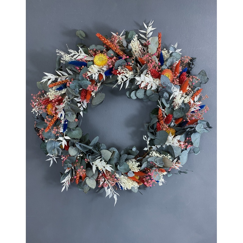 Anya dried flower wreath-Ready made & DIY kit