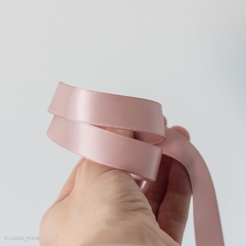 Bout and Corsage Satin Ribbon – Antique Mauve