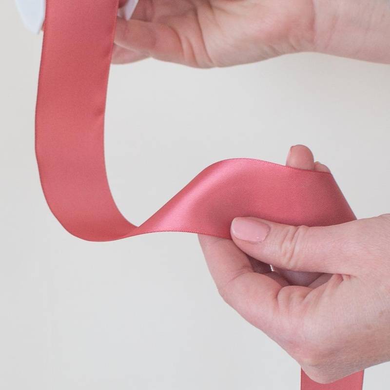 Canyon Rose Satin Ribbon