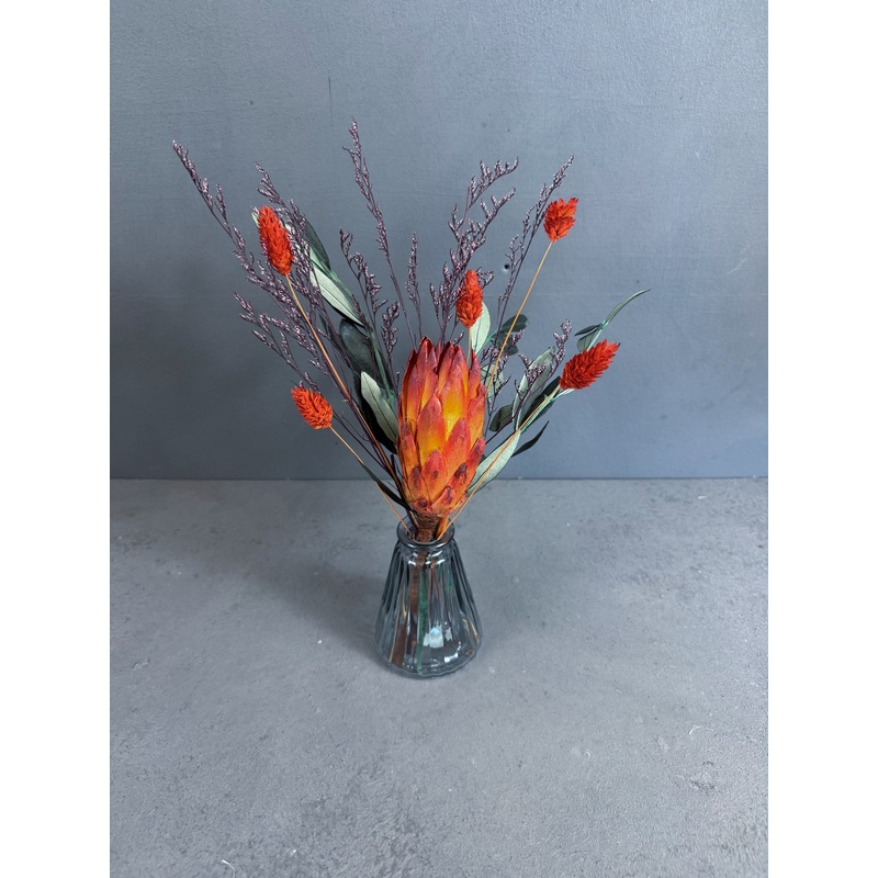 Opal dried flower mini bouquet