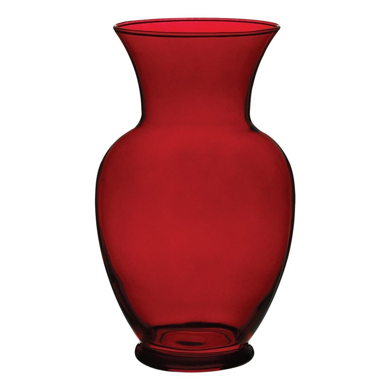 4042-06-13 (16420) – Spring Garden Vase 11 Ruby 6/Cs