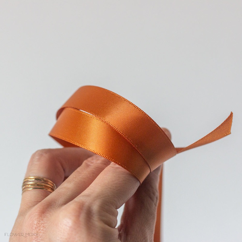 Bout and Corsage Satin Ribbon – Copper