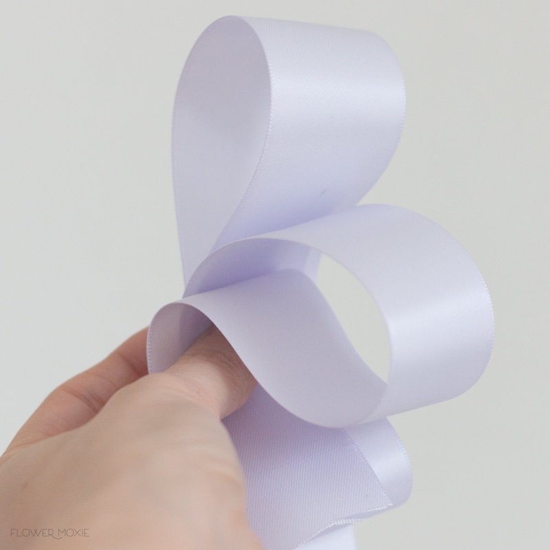Lilac Mist Satin Ribbon
