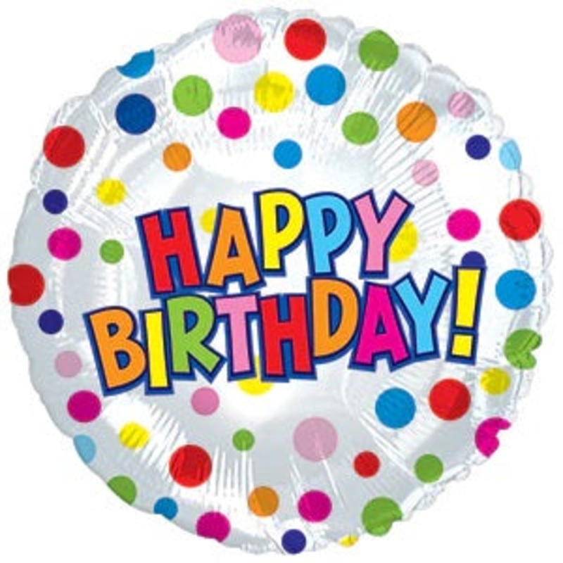114135 (30302) – Mylar Happy Birthday Treat 17