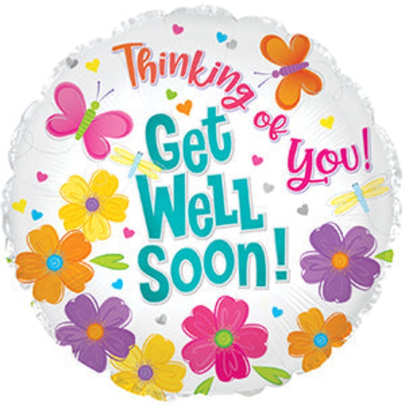 114397 (29599) – Mylar Get Well Soon Thinking Of You 17