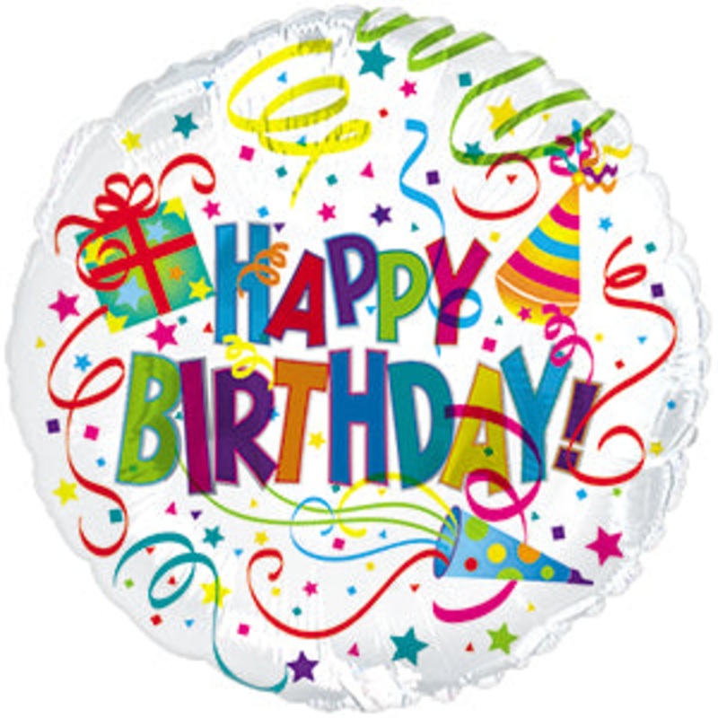 114608 (13930) – Mylar Happy Birthday Hat & Horn 17
