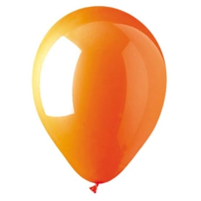 916107 (13744) – Latex Balloon 12 Orange