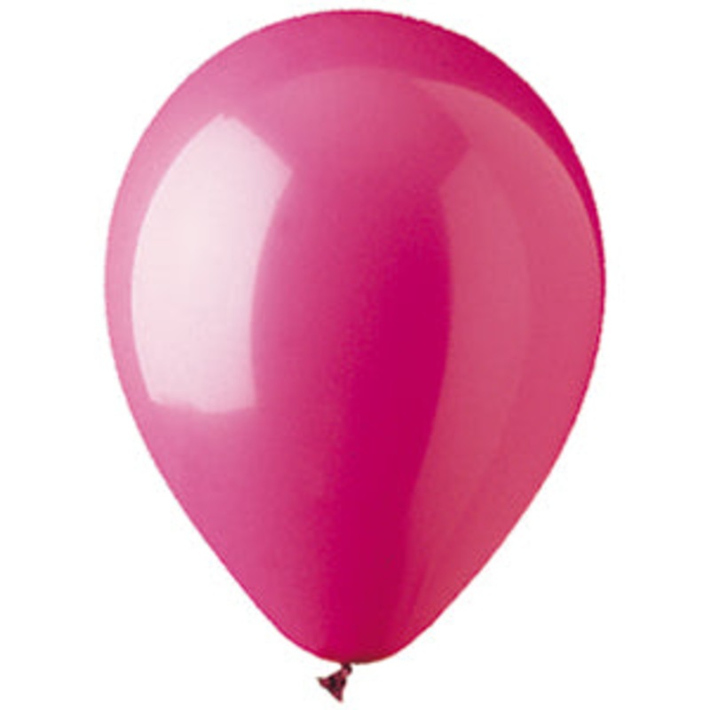 916108 (13745) – Latex Balloon 12 Hot Pink