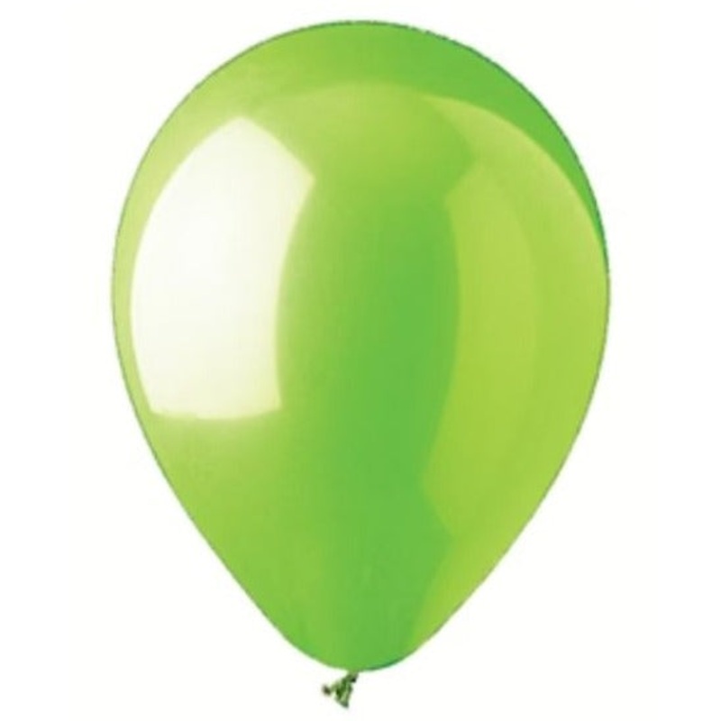 916114 (13749) – Latex Balloon 12 Lime Green